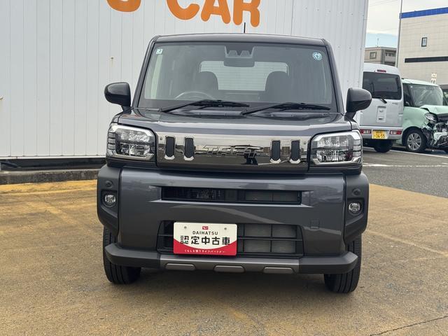 タフトＧ　ダーククロムベンチャー新車保証継承付　弊社デモカーＵＰ車　オーディオレス　バックカメラ付　　スマートキー　オートライト　ＬＥＤヘッドライト　衝突軽減ブレーキ　横滑り防止装置　アイドリングストップ　純正アルミホイール（福岡県）の中古車