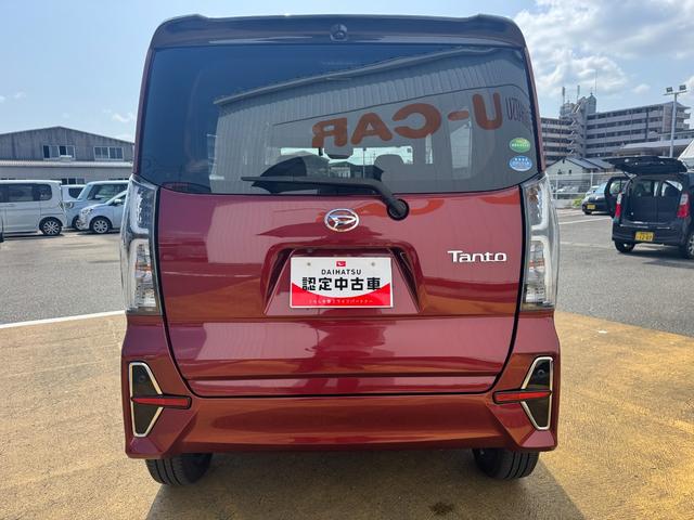 タントカスタムRSナビ地デジTV バックカメラ Bluetooth スマートキー ETC 前後ドライブレコーダー 両電動スライドドア 衝突軽減ブレーキ 横滑り防止装置 アイドリングストップ クリアランスソナー(福岡県)の中古車