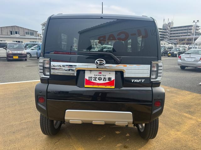 タフトG クロムベンチャー新車保証継承付 弊社デモカーUP車 オーディオレス バックカメラ付 スマートキー クルーズコントロール 衝突軽減ブレーキ 横滑り防止装置 アイドリングストップ クリアランスソナー(福岡県)の中古車
