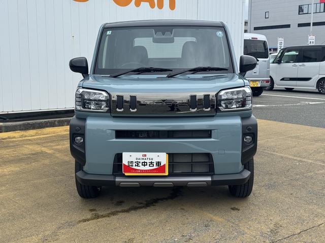 タフトG ダーククロムベンチャー新車保証継承付 弊社デモカーUP車 オーディオレス バックカメラ スマートキー クルーズコントロール LEDヘッドライト 衝突軽減ブレーキ 横滑り防止装置 アイドリングストップ クリアランスソナー(福岡県)の中古車