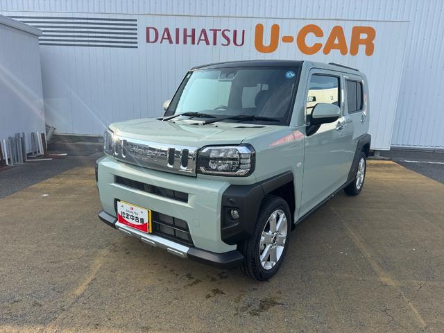タフトG クロムベンチャー新車保証継承付 弊社デモカーUP車 オーディオレス バックカメラ付 スマートキー クルーズコントロール 衝突軽減ブレーキ 横滑り防止装置 アイドリングストップ クリアランスソナー(福岡県)の中古車