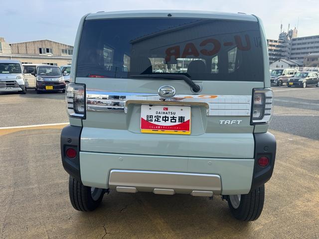 タフトG クロムベンチャー新車保証継承付 弊社デモカーUP車 オーディオレス バックカメラ付 スマートキー クルーズコントロール 衝突軽減ブレーキ 横滑り防止装置 アイドリングストップ クリアランスソナー(福岡県)の中古車