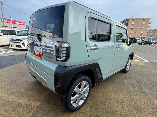 タフトG クロムベンチャー新車保証継承付 弊社デモカーUP車 オーディオレス バックカメラ付 スマートキー クルーズコントロール 衝突軽減ブレーキ 横滑り防止装置 アイドリングストップ クリアランスソナー(福岡県)の中古車