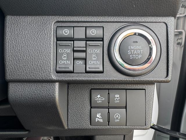 ムーヴキャンバスストライプスG新車保証継承付 弊社デモカーUP車 オーディオレス バックカメラ付 スマートキー 両側電動スライドドア LEDヘッドライト 衝突軽減ブレーキ 横滑り防止装置 アイドリングストップ クリアランスソナー(福岡県)の中古車