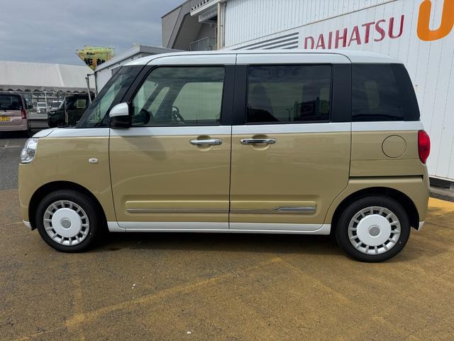 ムーヴキャンバスストライプスG新車保証継承付 弊社デモカーUP車 オーディオレス バックカメラ付 スマートキー 両側電動スライドドア LEDヘッドライト 衝突軽減ブレーキ 横滑り防止装置 アイドリングストップ クリアランスソナー(福岡県)の中古車