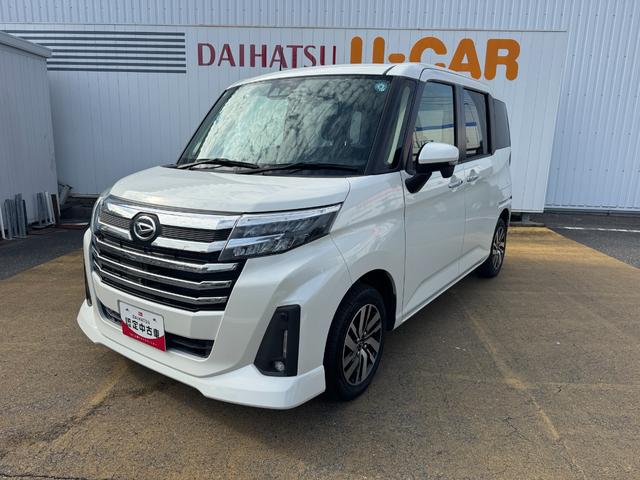 トールカスタムＧ新車保証継承付　弊社デモカーＵＰ車　オーディオレス　バックカメラ付　スマートキー　クルーズコントロール　ＬＥＤヘッドライト　衝突軽減ブレーキ　横滑り防止装置　クリアランスソナー　両側電動スライドドア（福岡県）の中古車