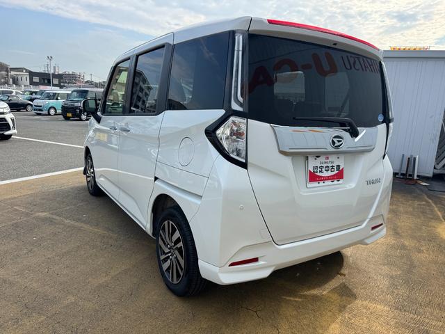 トールカスタムＧ新車保証継承付　弊社デモカーＵＰ車　オーディオレス　バックカメラ付　スマートキー　クルーズコントロール　ＬＥＤヘッドライト　衝突軽減ブレーキ　横滑り防止装置　クリアランスソナー　両側電動スライドドア（福岡県）の中古車