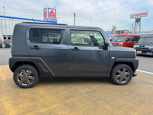 タフトＧターボ　ダーククロムベンチャー新車保証継承付　弊社デモカーＵＰ車　オーディオレス　バックカメラ付　スマートキー　クルーズコントロールＬＥＤヘッドライト　衝突軽減ブレーキ　横滑り防止装置　クリアランスソナー（福岡県）の中古車