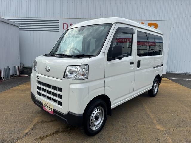 ハイゼットカーゴDX新車保証継承付 1dinラジオ 5MT ETC 両側スライドドア オートライト LEDヘッドライト 衝突軽減ブレーキ オートマチックハイビーム 横滑り防止装置 アイドリングストップ(福岡県)の中古車
