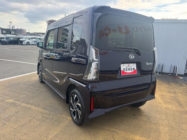 タントカスタムXリミテッド新車保証継承付 オーディオレス バックカメラ付 両側電動スライドドア クルーズコントロール LEDヘッドライト 衝突軽減ブレーキ 横滑り防止装置 アイドリングストップ クリアランスソナー(福岡県)の中古車