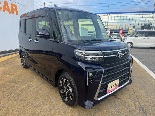 タントカスタムXリミテッド新車保証継承付 オーディオレス バックカメラ付 両側電動スライドドア クルーズコントロール LEDヘッドライト 衝突軽減ブレーキ 横滑り防止装置 アイドリングストップ クリアランスソナー(福岡県)の中古車