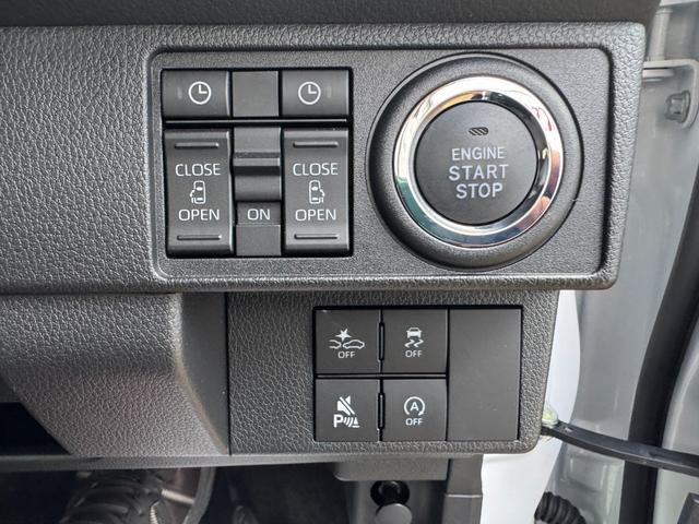 ムーヴキャンバスストライプスＧ新車保証継承付　オーディオレス　バックカメラ付　両側電動スライドドア　ＬＥＤヘッドライト　衝突軽減ブレーキ　横滑り防止装置　アイドリングストップ　クリアランスソナー（福岡県）の中古車