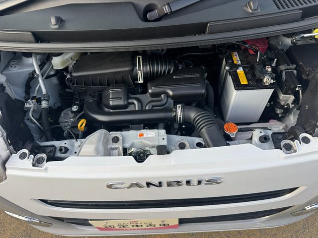 ムーヴキャンバスストライプスＧ新車保証継承付　オーディオレス　バックカメラ付　両側電動スライドドア　ＬＥＤヘッドライト　衝突軽減ブレーキ　横滑り防止装置　アイドリングストップ　クリアランスソナー（福岡県）の中古車