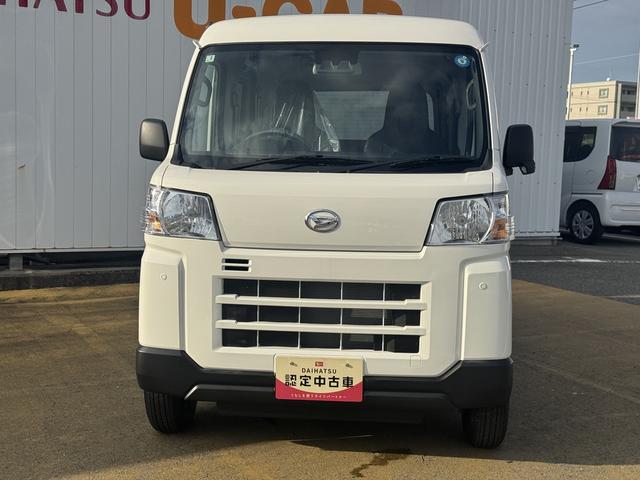 ハイゼットカーゴＤＸ新車保証継承付　ディスプレイオーディオ　両側スライドドア　オートライト　ＬＥＤヘッドライト　衝突軽減ブレーキ　オートマチックハイビーム　横滑り防止装置　アイドリングストップ　クリアランスソナー（福岡県）の中古車