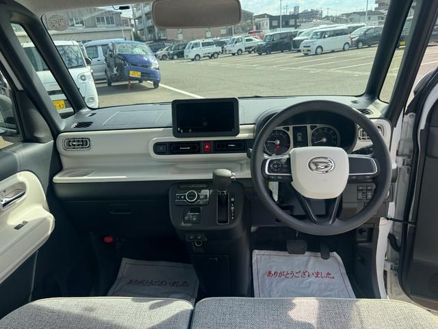 ムーヴキャンバスストライプスG新車保証継承付 オーディオレス バックカメラ スマートキー 両側電動スライドドア オートライト LEDヘッドライト 衝突軽減ブレーキ 横滑り防止装置 アイドリングストップ クリアランスソナー(福岡県)の中古車