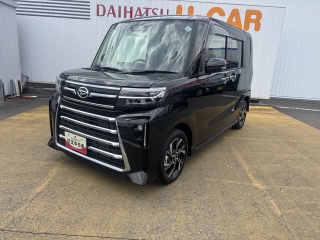 タントカスタムＸリミテッド新車保証継承付　オーディオレス　バックカメラ付　両側電動スライドドア　クルーズコントロール　ＬＥＤヘッドライト　衝突軽減ブレーキ　　横滑り防止装置　アイドリングストップ　クリアランスソナー（福岡県）の中古車