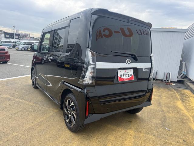 タントカスタムＸリミテッド新車保証継承付　オーディオレス　バックカメラ付　両側電動スライドドア　クルーズコントロール　ＬＥＤヘッドライト　衝突軽減ブレーキ　　横滑り防止装置　アイドリングストップ　クリアランスソナー（福岡県）の中古車