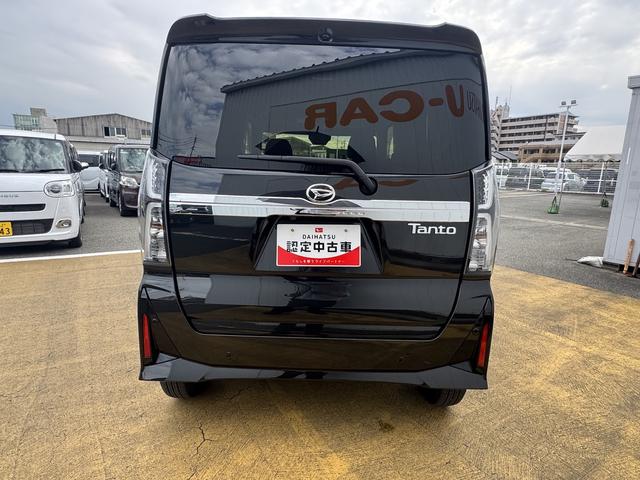 タントカスタムＸリミテッド新車保証継承付　オーディオレス　バックカメラ付　両側電動スライドドア　クルーズコントロール　ＬＥＤヘッドライト　衝突軽減ブレーキ　　横滑り防止装置　アイドリングストップ　クリアランスソナー（福岡県）の中古車