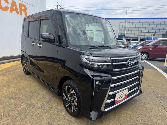 タントカスタムＸリミテッド新車保証継承付　オーディオレス　バックカメラ付　両側電動スライドドア　クルーズコントロール　ＬＥＤヘッドライト　衝突軽減ブレーキ　　横滑り防止装置　アイドリングストップ　クリアランスソナー（福岡県）の中古車