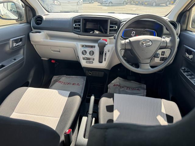 ミライースＸ　ＳＡIII新車保証継承付　弊社デモカーＵＰ車　オーディオレス　オートライト　ＬＥＤヘッドライト　衝突軽減ブレーキ　オートマチックハイビーム　横滑り防止装置　アイドリングストップ　クリアランスソナー（福岡県）の中古車