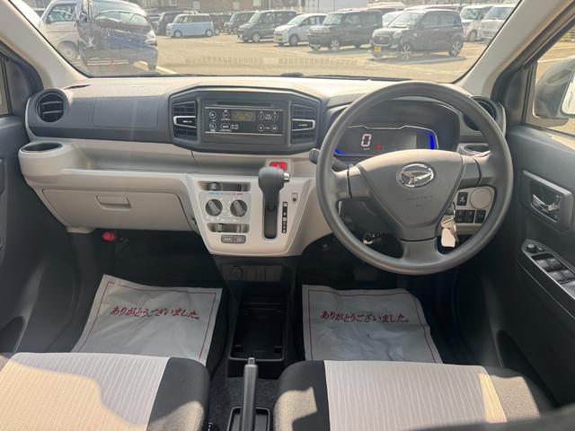 ミライースX SAIII新車保証継承付 弊社デモカーUP車 CDチューナー バックカメラ付車 LEDヘッドライト 衝突軽減ブレーキ オートマチックハイビーム 横滑り防止装置 アイドリングストップ クリアランスソナー(福岡県)の中古車