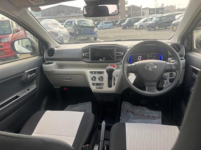 ミライースＸ　ＳＡIII新車保証継承付　弊社デモカーＵＰ車　オーディオレス　オートライト　ＬＥＤヘッドライト　衝突軽減ブレーキ　オートマチックハイビーム　横滑り防止装置　アイドリングストップ　クリアランスソナー（福岡県）の中古車