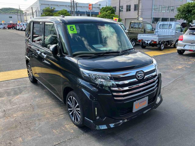 トールカスタムＧ　ターボ禁煙　ワンオーナー　キーフリー　スマートキー　エアバック　ターボ　ＡＢＳ　記録簿　ＡＷ（山口県）の中古車