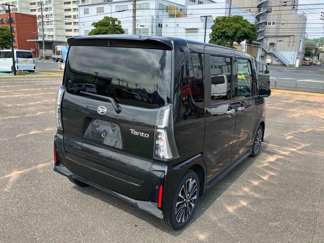 タントカスタムＲＳ運転席エアバッグ　ターボ車　スマートキー・プッシュスタート　禁煙車　キーフリー　アルミホイール　ＡＢＳ　記録簿　ワンオーナ車（山口県）の中古車