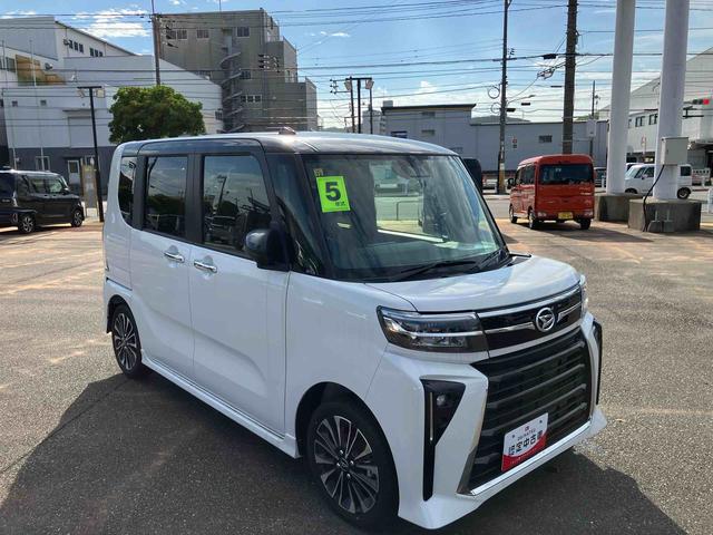 タントカスタムＲＳ運転席エアバッグ　ターボ車　スマートキー・プッシュスタート　キーフリー　アルミホイール　ＡＢＳ　記録簿　ワンオーナ車（山口県）の中古車