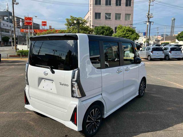 タントカスタムＲＳ運転席エアバッグ　ターボ車　スマートキー・プッシュスタート　キーフリー　アルミホイール　ＡＢＳ　記録簿　ワンオーナ車（山口県）の中古車