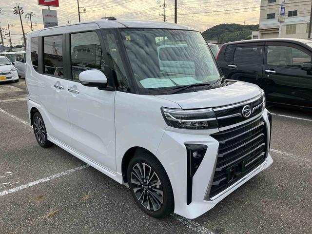 タントカスタムＲＳターボ車　スマートキ−　キーフリー　アルミホイール　ＡＢＳ　エアバッグ（山口県）の中古車