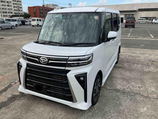 タントカスタムＸＡＷ　スマ−トキ−　ＡＢＳ付　キーフリー　運転席エアバッグ（山口県）の中古車