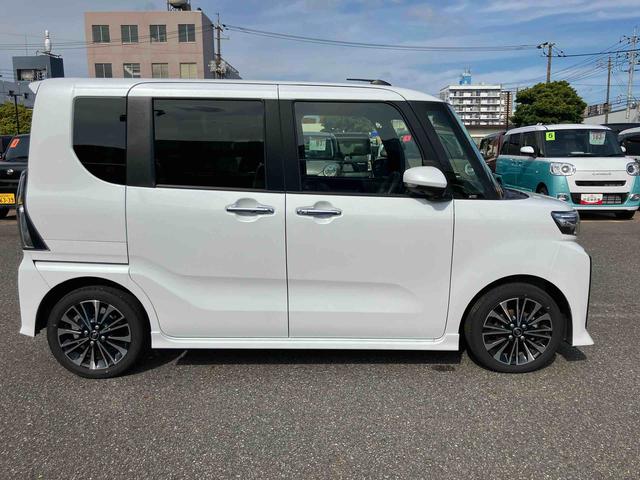 タントカスタムＲＳターボ車　スマートキ−　ワンオーナ車　禁煙　キーフリー　アルミホイール　ＡＢＳ　定期点検記録簿　エアバッグ（山口県）の中古車