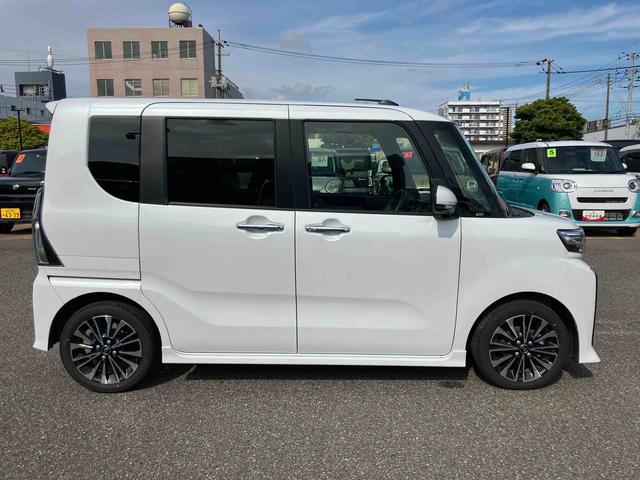 タントカスタムＲＳターボ車　スマートキ−　ワンオーナ車　禁煙　キーフリー　アルミホイール　ＡＢＳ　定期点検記録簿　エアバッグ（山口県）の中古車