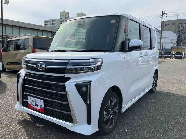 タントカスタムＸＡＷ　スマ−トキ−　ＡＢＳ付　１オーナー　キーフリー　運転席エアバッグ　整備記録簿（山口県）の中古車