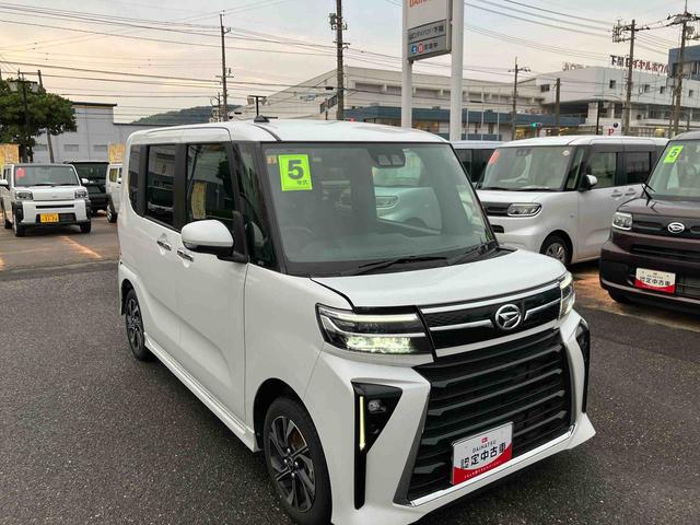 タントカスタムＸＡＷ　スマ−トキ−　ＡＢＳ付　キーフリー　運転席エアバッグ　整備記録簿（山口県）の中古車