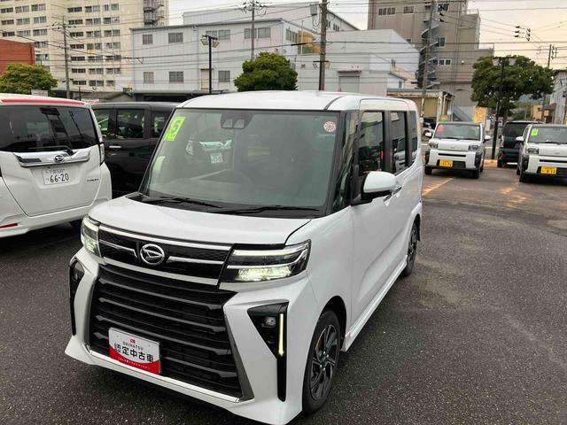 タントカスタムＸＡＷ　スマ−トキ−　ＡＢＳ付　キーフリー　運転席エアバッグ　整備記録簿（山口県）の中古車