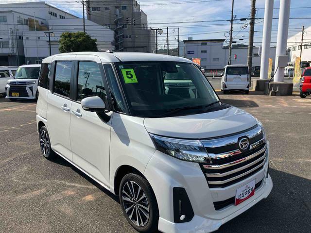 トールカスタムＧ　ターボキーフリーキー　アルミ　ターボエンジン　記録簿　スマートキー　エアバック　ＡＢＳ（山口県）の中古車