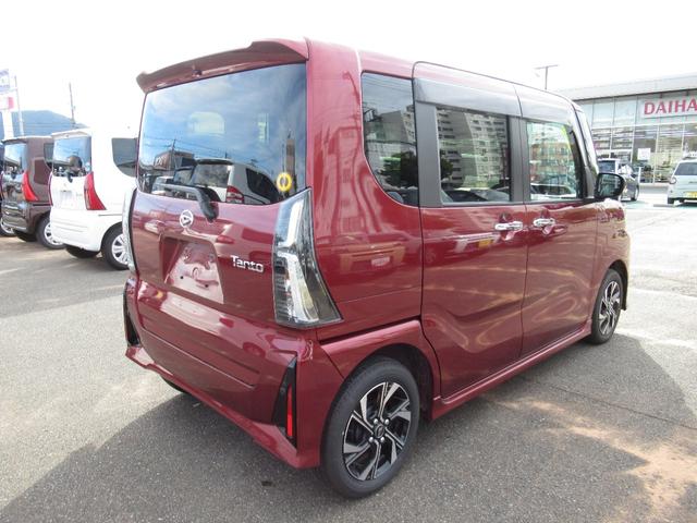 タントカスタムＸＡＷ　スマ−トキ−　ＡＢＳ付　１オーナー　キーフリー　運転席エアバッグ　整備記録簿（山口県）の中古車