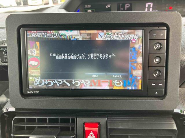 タントカスタムＲＳナビＴＶ　禁煙　１オーナー　ターボ車　キーフリーシステム　アルミホイール　エアバック　ＡＢＳ　記録簿　スマートエントリー　衝突軽減Ｂ　車線逸脱警告（山口県）の中古車
