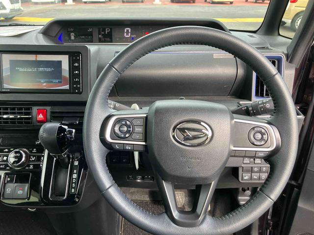 タントカスタムＲＳナビＴＶ　禁煙　１オーナー　ターボ車　キーフリーシステム　アルミホイール　エアバック　ＡＢＳ　記録簿　スマートエントリー　衝突軽減Ｂ　車線逸脱警告（山口県）の中古車