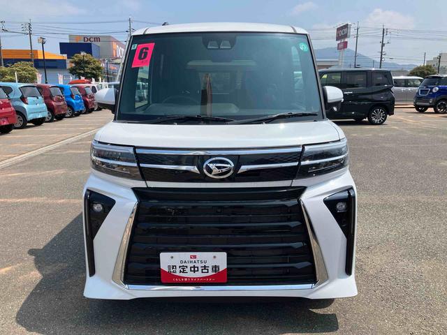 タントカスタムＲＳタ−ボ　衝突安全ブレーキ　レーンキープＡ　ＬＥＤライト　オートＬＥＤ　スマートキ　キーレスエントリー　アルミホイール　ベンチシート　エアバック　記録簿（山口県）の中古車