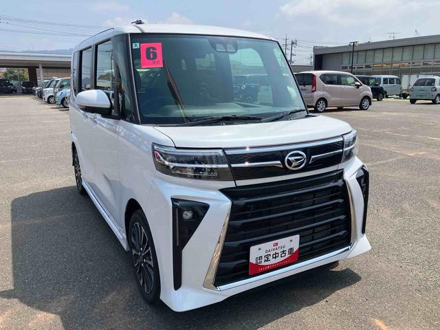 タントカスタムＲＳタ−ボ　衝突安全ブレーキ　レーンキープＡ　ＬＥＤライト　オートＬＥＤ　スマートキ　キーレスエントリー　アルミホイール　ベンチシート　エアバック　記録簿（山口県）の中古車