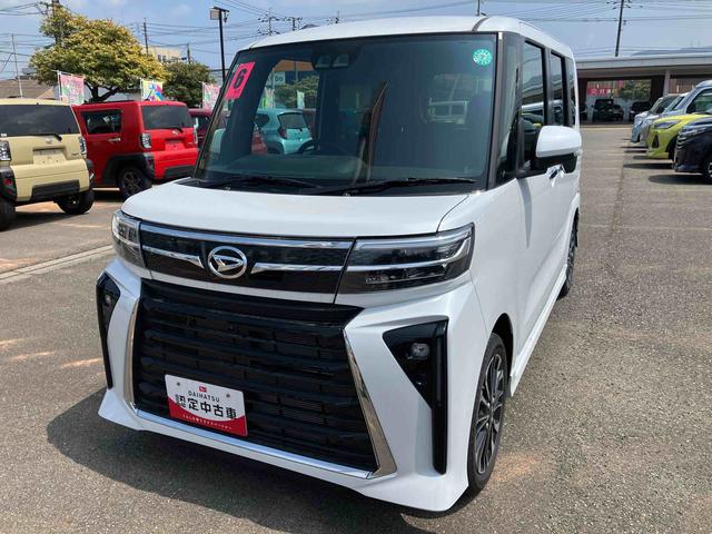 タントカスタムＲＳタ−ボ　衝突安全ブレーキ　レーンキープＡ　ＬＥＤライト　オートＬＥＤ　スマートキ　キーレスエントリー　アルミホイール　ベンチシート　エアバック　記録簿（山口県）の中古車