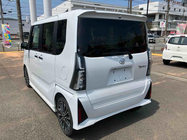 タントカスタムＲＳタ−ボ　衝突安全ブレーキ　レーンキープＡ　ＬＥＤライト　オートＬＥＤ　スマートキ　キーレスエントリー　アルミホイール　ベンチシート　エアバック　記録簿（山口県）の中古車