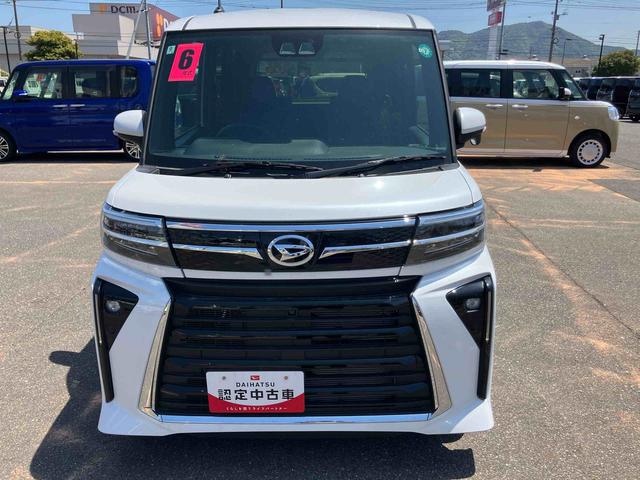 タントカスタムＲＳ衝突安全ブレーキ　レーンキープＡ　オートＬＥＤ　タ−ボ　キーレスエントリー　スマートキ　シートヒータ　Ｒカメラ　アルミホイール　１オーナー　記録簿（山口県）の中古車