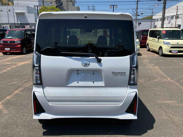 タントカスタムＲＳ衝突安全ブレーキ　レーンキープＡ　オートＬＥＤ　タ−ボ　キーレスエントリー　スマートキ　シートヒータ　Ｒカメラ　アルミホイール　１オーナー　記録簿（山口県）の中古車