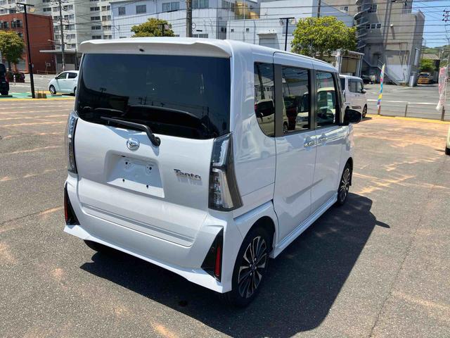 タントカスタムＲＳ衝突安全ブレーキ　レーンキープＡ　オートＬＥＤ　タ−ボ　キーレスエントリー　スマートキ　シートヒータ　Ｒカメラ　アルミホイール　１オーナー　記録簿（山口県）の中古車
