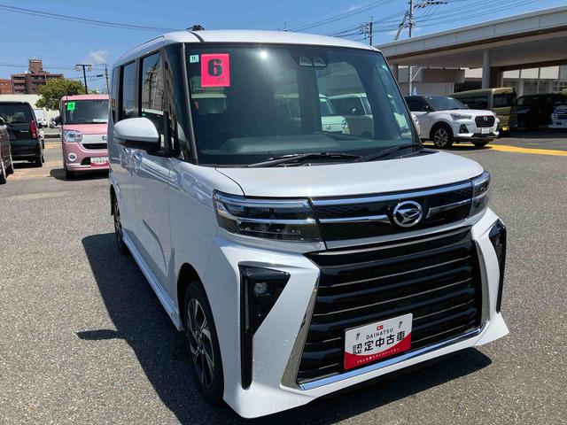 タントカスタムＸ衝突回避　レーンキープ　オートＬＥＤ　スマートキー＆プッシュスタート　リモコンキー　Ｓヒーター　Ｂカメラ　アルミホイール　ワンオーナー　整備記録簿（山口県）の中古車