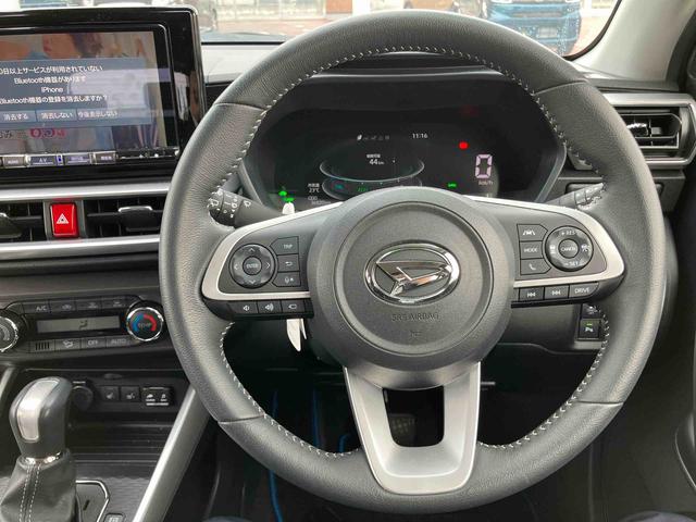 ロッキープレミアムＧ　ＨＥＶ記録簿　エアバッグ　アルミホイール　ＡＢＳ　１オーナー　禁煙車　キ−フリ−　車線逸脱警報装置　踏み間違い防止　オートマチックハイビーム　Ｓヒーター　Ｄレコ（山口県）の中古車